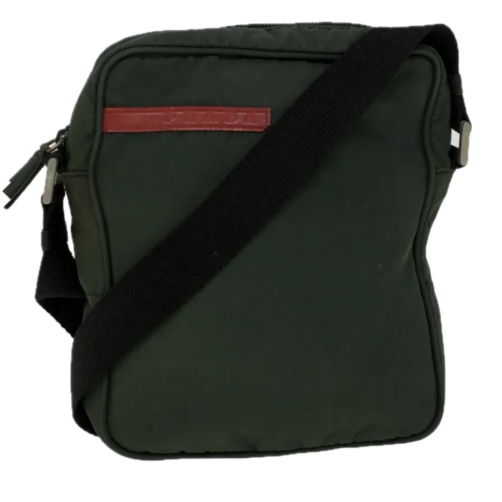 Prada Nylon Shoulder Sports Bag Purse